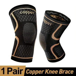 2-Pack Copper Ion Sports Knee Pads