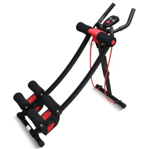 Dual Track Fitness Ab Machine Ab Cruncher Adjustable Height