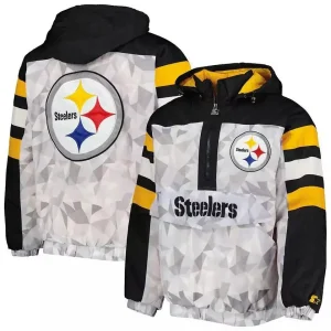 Men's Pittsburgh Steelers Thursday Night Game Day Raglan Hooded Jacket